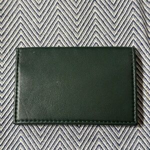 Green Leather Men's Bag by Brand